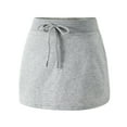 thumbnail image 1 of FASHOFT Toddler Girls High Waisted Skirt Slim Fit Pencil Athletic Mini For Kids Spring Fall Daily Wear Girls Bottoms Grey 3-4 Years, 1 of 2