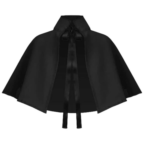 FASHOFT Unisex Lightweight Hooded Cape Halloween Spring Fall Cloak Cosplay Outfit Role Play Stage Performance Party Fancy Dress Up Halloween One Size