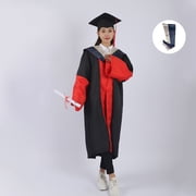 FASHOFT Unisex Matte Graduation Cap and Gown 2026 and 2025 with Tassel Set for High School and Grey XL