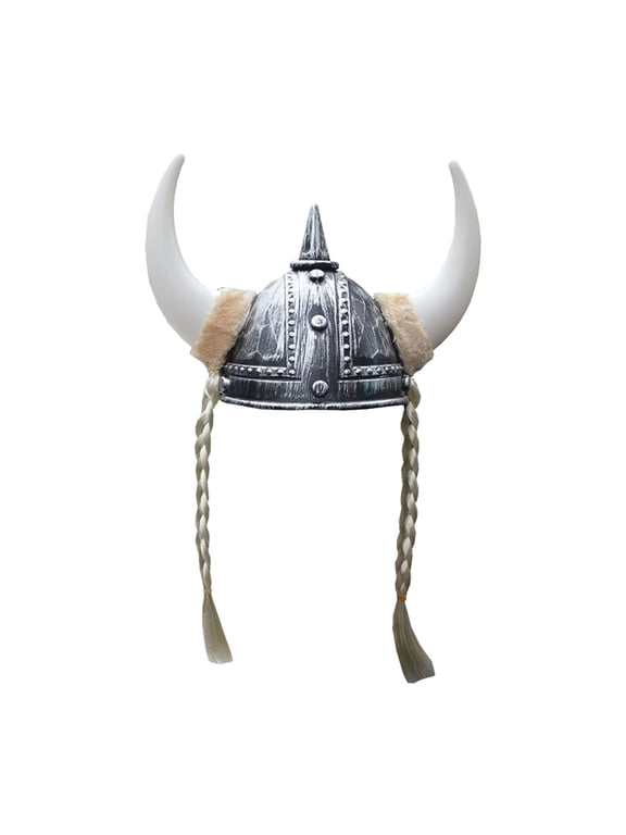 Viking Horned Halloween Accessory Pirate Roman Warrior Hat Gladiator Headgear Masquerade Party Dress Up Prop Halloween One Size