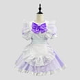 thumbnail image 1 of FASHOFT Women's Cute Maid Halloween Costumes Cosplay Outfit Japanese Anime Theme Party Stage Performance Fancy Dress Up Halloween Costume M, 1 of 5