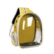FASIAOU Cat Backpack Carrier Bubble Bag, Transparent Space Capsule Pet Carrier Dog Hiking Backpack, Small Dog Backpack Carrier for Cats Puppies Airline Approved Travel Carrier Outdoor Use/
