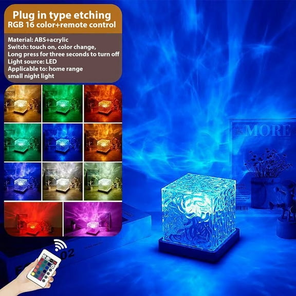 FASIAOU Decorative Wave Lamp Small Night Lamp Girl Gift Bedside Bedroom Trends Table Lamp/ Clearance sale