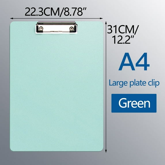 FASIAOU Folder Writing Pad Test Paper Storage Box Multifunctional File Box Writing Clamp Board Office Supplies A4 Board Clamp/ Clearance sale