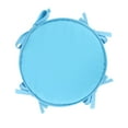 thumbnail image 1 of FASIAOU Indoor Outdoor Chair Cushions Round Chair Cushions With Ties, 15 inch Circular Seat Cushions with Ties for Dining Chairs, Set of 1,Sky Blue, 1 of 9