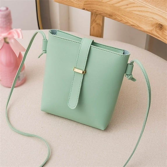 FASIAOU Mini Cell Phone Purse, Leather Small Crossbody Bags for Women, Lightweight Cute Purses