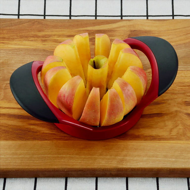 FASLMH Apple Slicer Corer, 16-Slice Durable Heavy Duty Apple Slicer Corer,  Cutter, Divider, Wedger, Integrated Design Fruits & Vegetables Slicer for