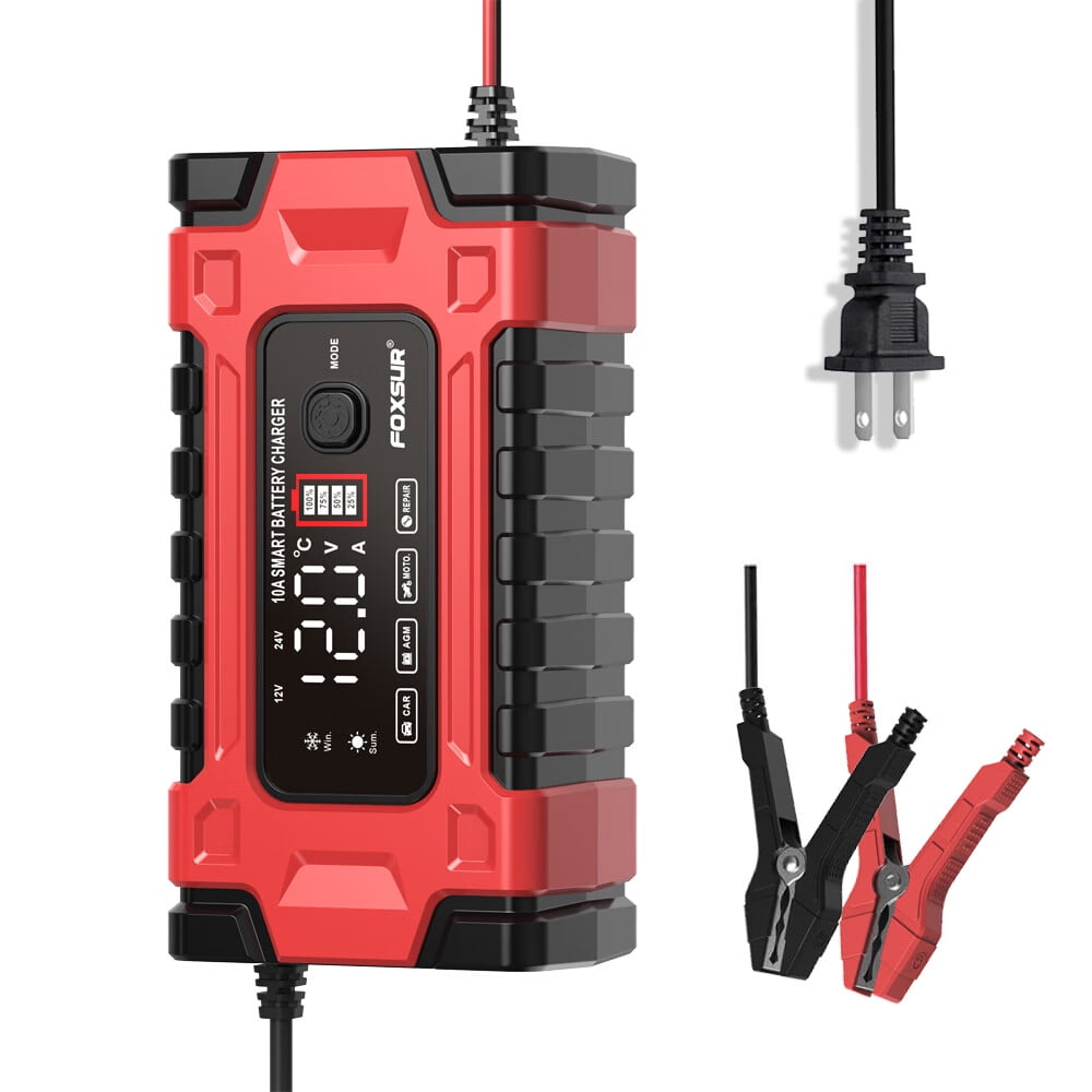 Chargeur intelligent 12/24V 8A full auto mural HX-8A