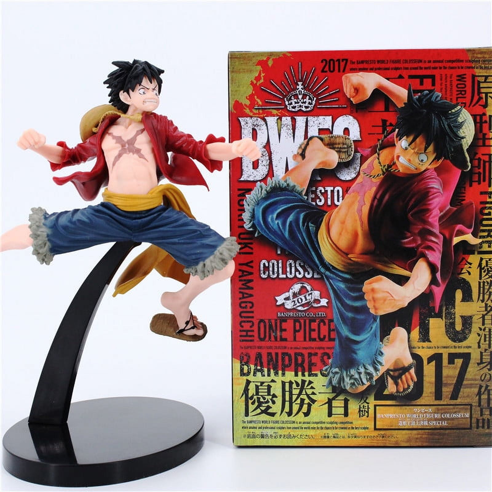  Banpresto One Piece 6.3-Inch Monkey D Luffy Figure