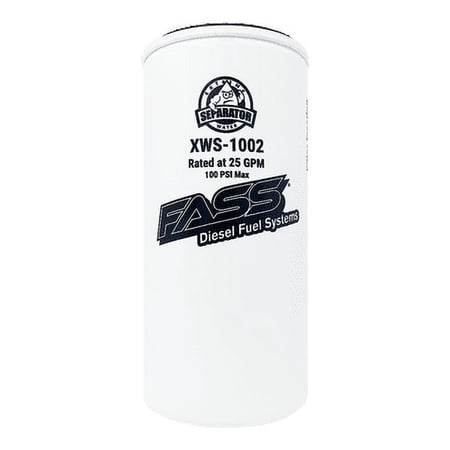 FASS - Extreme Water Separator Filter - XWS1002 price history and forecast - Fass Fuel Systems XWS-1002