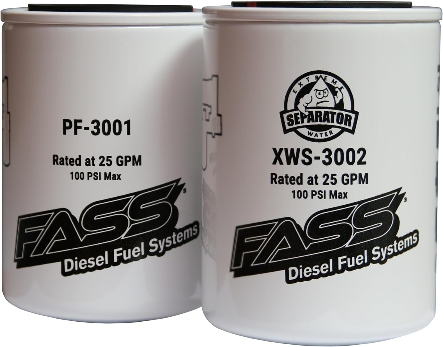 FASS FUEL SYSTEMS TITANIUM SERIES FUEL FILTER SYSTEM BUNDLE XWS3002