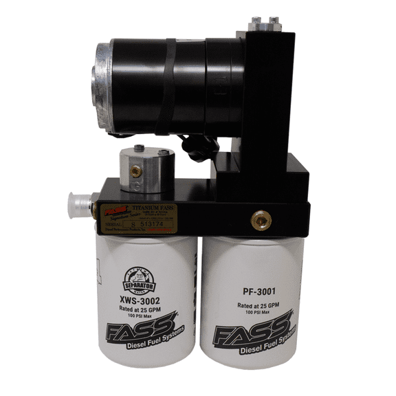 FASS No-Drop Titanium Signature Series Fuel System for 2001-2010 Silverado / Sierra - 2500HD / 3500HD Duramax 6.6L Diesel Engines | 165 GPH Flow Rate