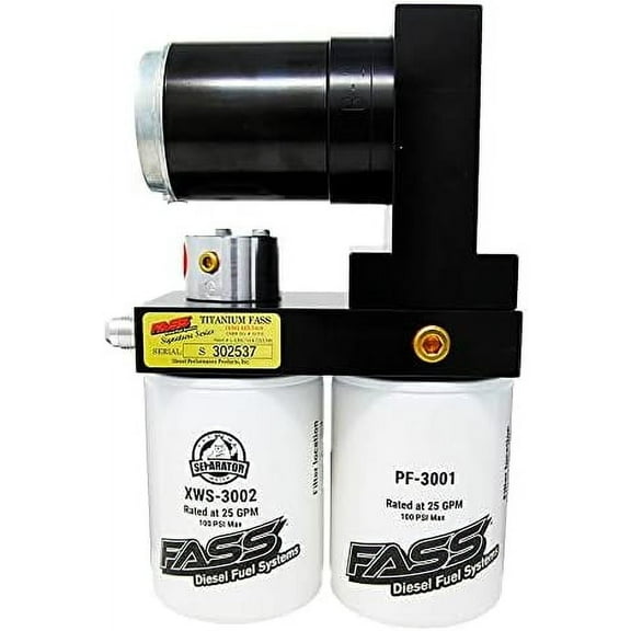 FASS TSC12165G Titanium Signature Series 165GPH Diesel Fuel System fits GM 6.6L Duramax 2015-2016