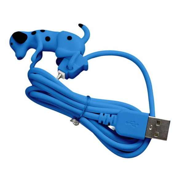 #FAST CHARGER# Cable Funny Humping Dog Micro USB Charging Rogue Dog Data Cabl X7I1