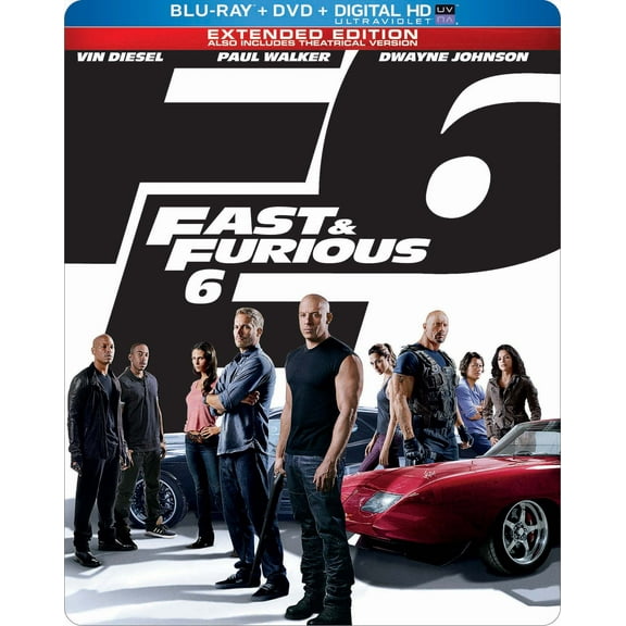 Fast & Furious 6 (Steelbook Edition) [Blu-ray]