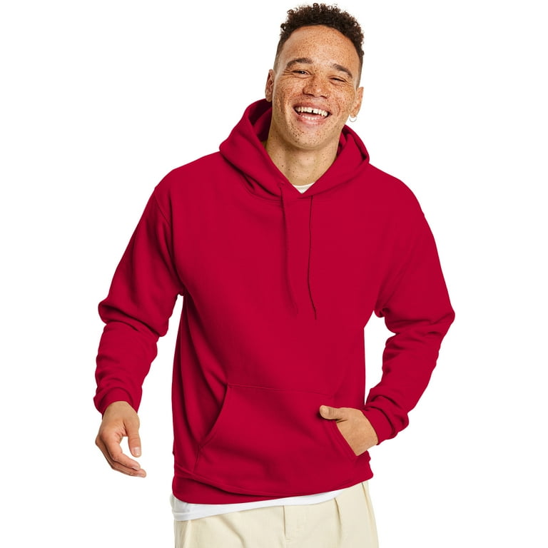 Hanes Men s and Big Men s Ecosmart Fleece Pullover Hoodie Sweatshirt up to Size 5XL Walmart