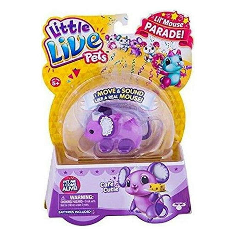 FAST TRACK PARENT LITTLE LIVE PETS S4 LIL MOUSE SINGLE PACK Walmart