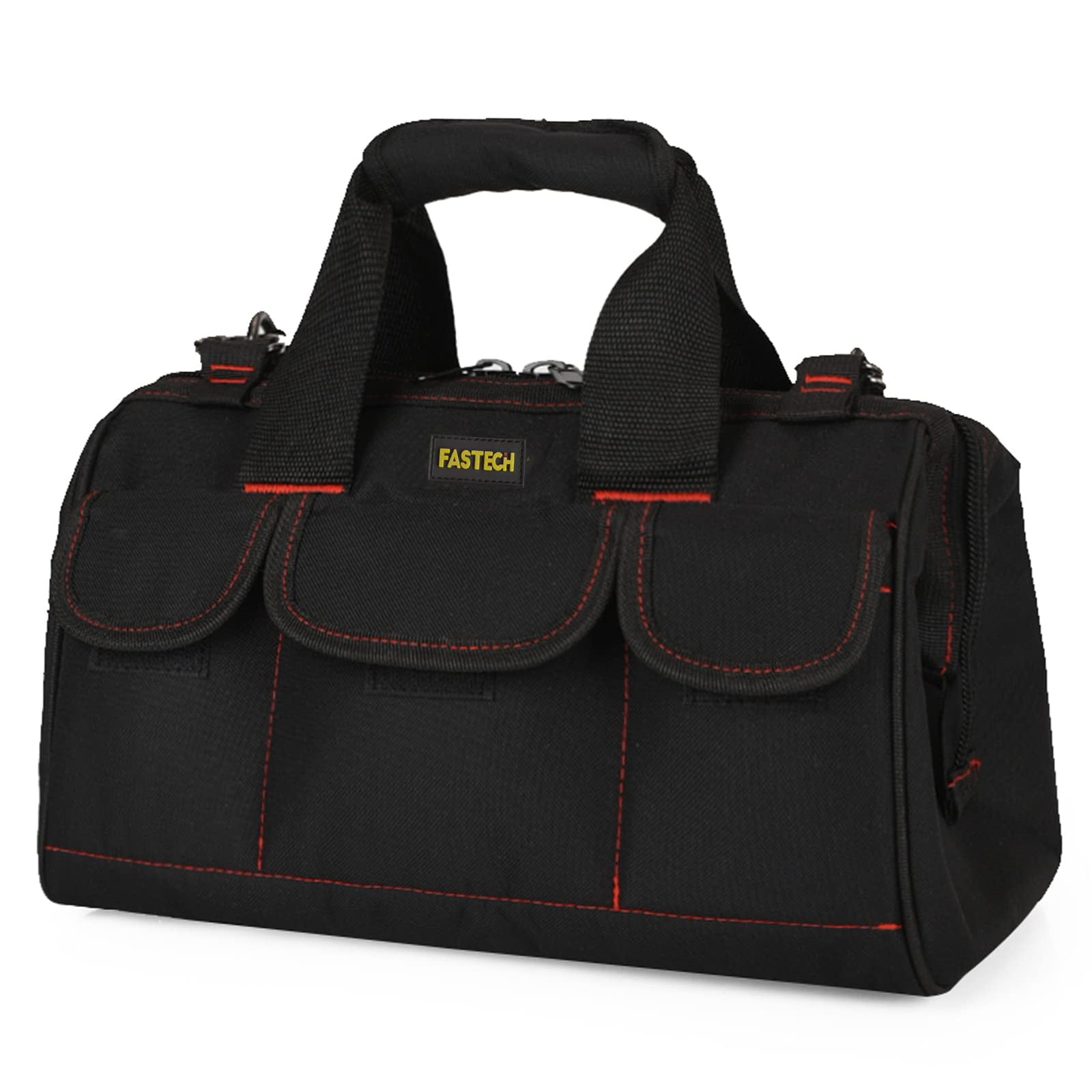 FASTECH 14-inch Heavy Duty Tool Bag with Wide Mouth for Tool Storage ...