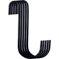 thumbnail image 1 of FASTENER TREE Carbon Steel S-Hooks, Black, 3.5"x4", 1 of 5