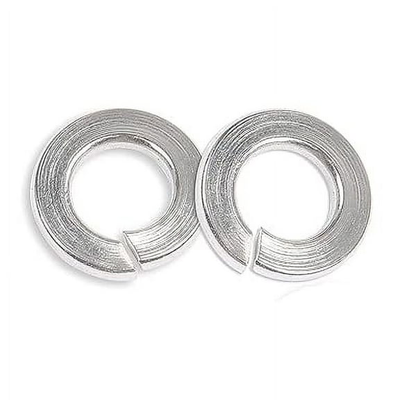 FASTENER TREE M10 Split Lock Washers, 304 Stainless Steel Spring Lock Washer for Bolts, 50 Pieces