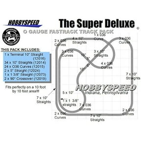 FASTRACK SUPER DELUXE TRACK PACK 10 X 10