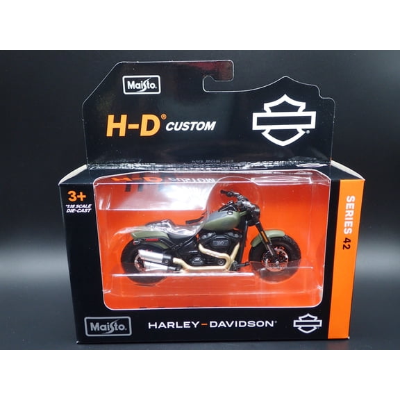 FAT BOB 114 HARLEY DAVIDSON MOTORCYCLE MAISTO SERIES 42 1/18 DIECAST MODEL BIKE