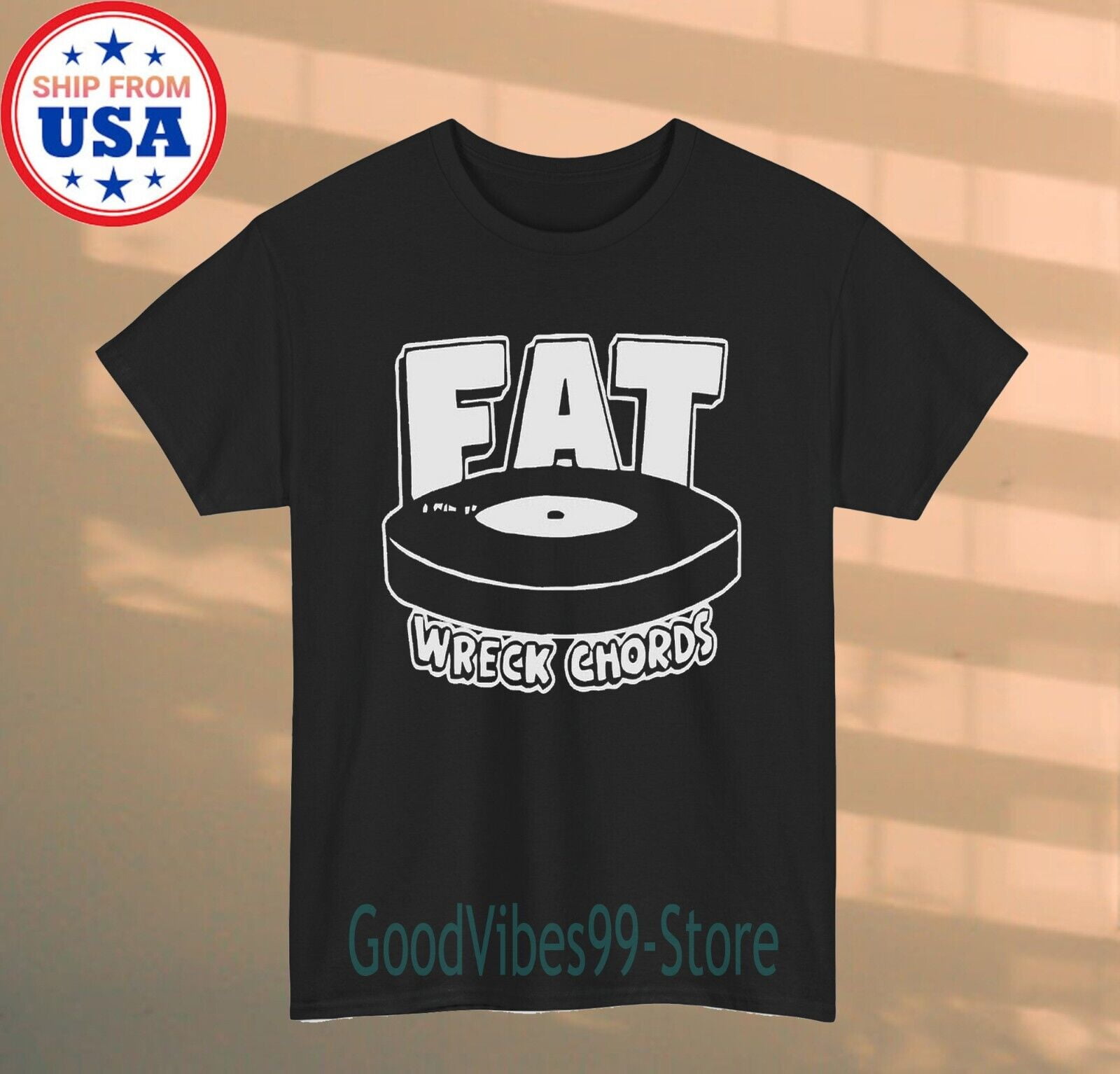 FAT WRECK CHORDS 黒 Tシャツ FAT-N-OUT T- – Fat Wreck Chords