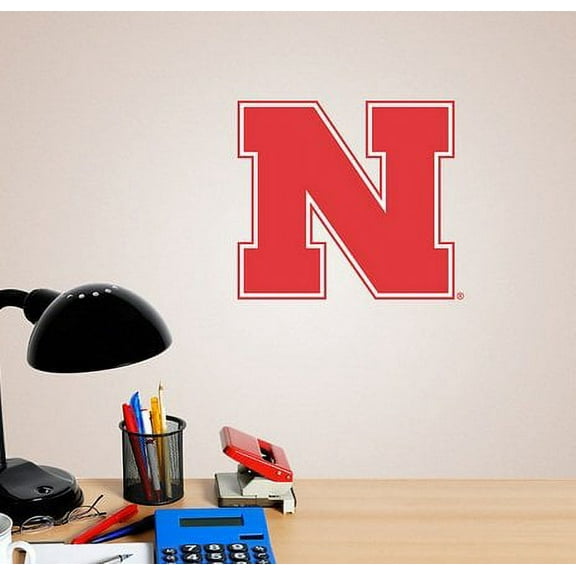 FATHEAD NCAA Teammate Logo Decor Nebraska Cornhuskers