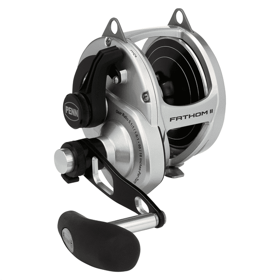 PENN Fathom™ II Lever Drag 2 Speed Reel, 60N Size Fishing Reel