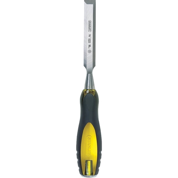 Stanley Fatmax Wood Chisel Beveled Edge - 1/4 In Heavy-Duty Construction, Professional Use