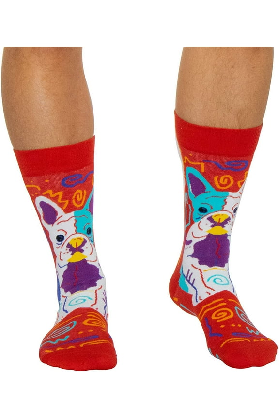 Cool Fun Colorful Crazy Funny Novelty Socks For Men Funny Gifts Dog Socks
