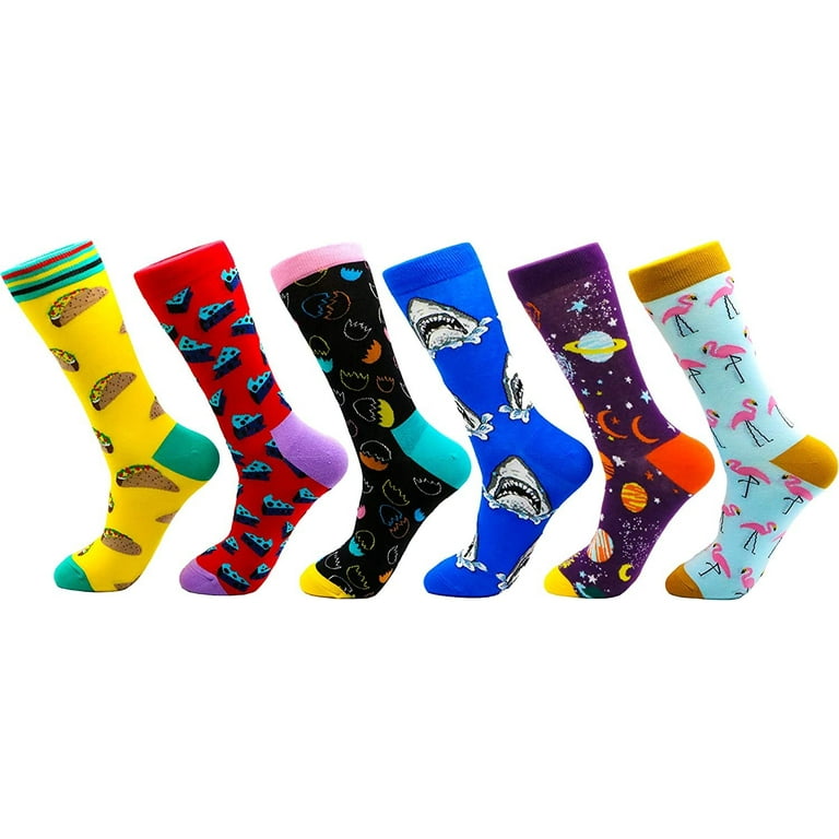 Crazy patterned mens socks sales