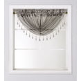 thumbnail image 1 of FAUX SILK VALANCE SWAG WINDOW CURTAIN KITCHEN, DINING, BAR, & RESTAURANT DECOR, 1 of 2