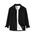 thumbnail image 1 of FAVIPT 2024 Corduroy Shirt Jacket Men,Men's Casual Long Sleeve Button Down Shirt Jacket Corduroy Outwear Coat Fall Winter Shacket Jackets with Pocket, 1 of 7