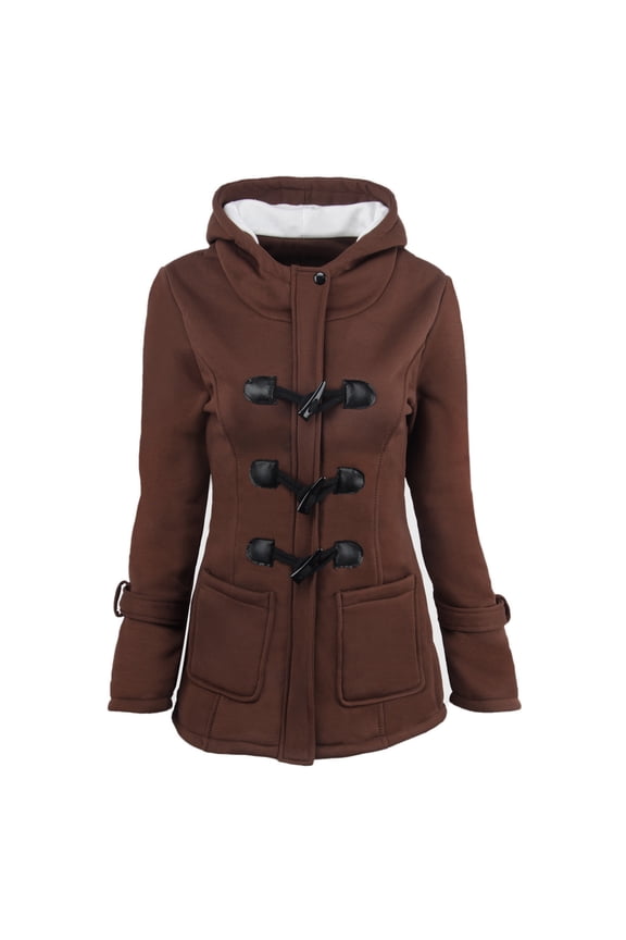 2024 Fleece Jacket Women,Warm Winter Plus Size Solid Color Cute Full Zip Up Hooded Jackets Tops Teddy Coat Outerwear with Pockets