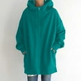 thumbnail image 1 of FAVIPT Long Hoodies for Women Zip Up,Hoodies for Women Casual Full Zip Up Hoodie Comfortable Long Hoodie Fashion Jacket Sweatshirt Winter Coat with Pocket, 1 of 5