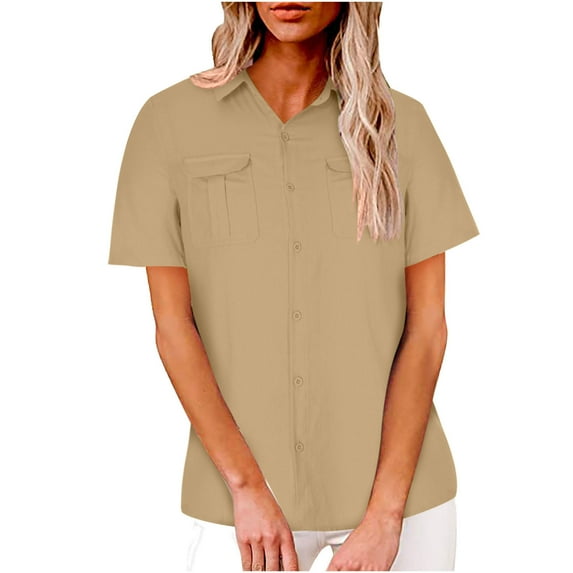 FAVIPT Men's Cotton Linen Shirts Relaxed fit Casual Button Down Short Sleeve Summer Beach Dress Shirt,2024 Mens Womens Solid Color Linen Shirts Big and Tall