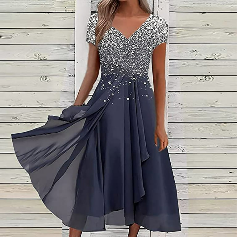 FAVIPT 2024 Wedding Guest Dresses for Women Mother of The Groom