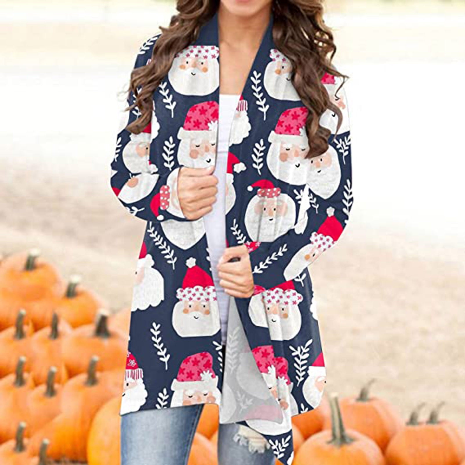 FAVIPT Ugly Christmas Cardigans for Women,Womens Lightweight Cardigans