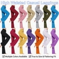 thumbnail image 1 of FAVIPT Women Plus Size Yoga Leggings Drawstring Straight Wide Leg Stretch Pants Workout Gym Daily Lounge Trousers with Pockets Army Green,XXXL, 1 of 9