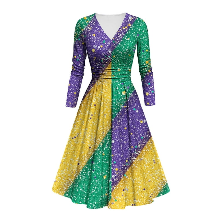 green emerald velvet dress D&D Red Carpet Multi Color Dress S / Gray / Stretchy main image 1