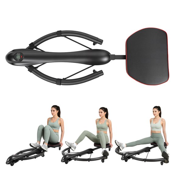 FAWMBEWT Automatic Rebound Ab Trainer – Full Body Home Gym Machine with LCD Display