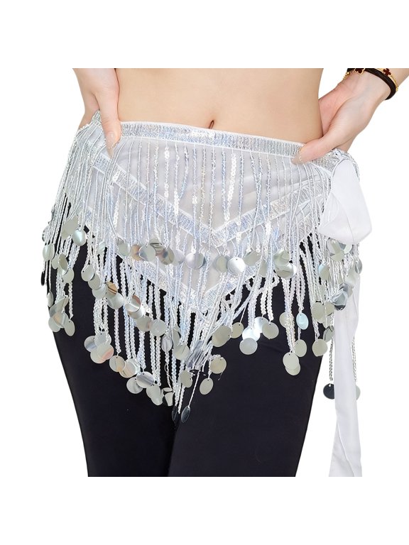 Belly Dance Hip Scarf Belly Dancer Belt Scarf Skirt for Women
