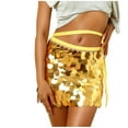 thumbnail image 1 of FAWUUDO Belly Dance Hip Scarf Belly Dancer Belt Scarf Skirt for Women, 1 of 4