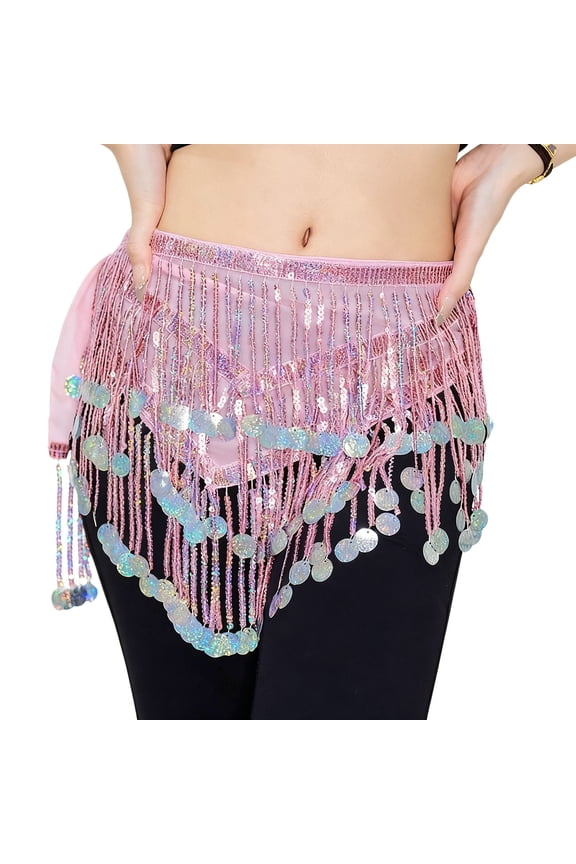 Belly Dance Hip Scarf Belly Dancer Belt Scarf Skirt for Women