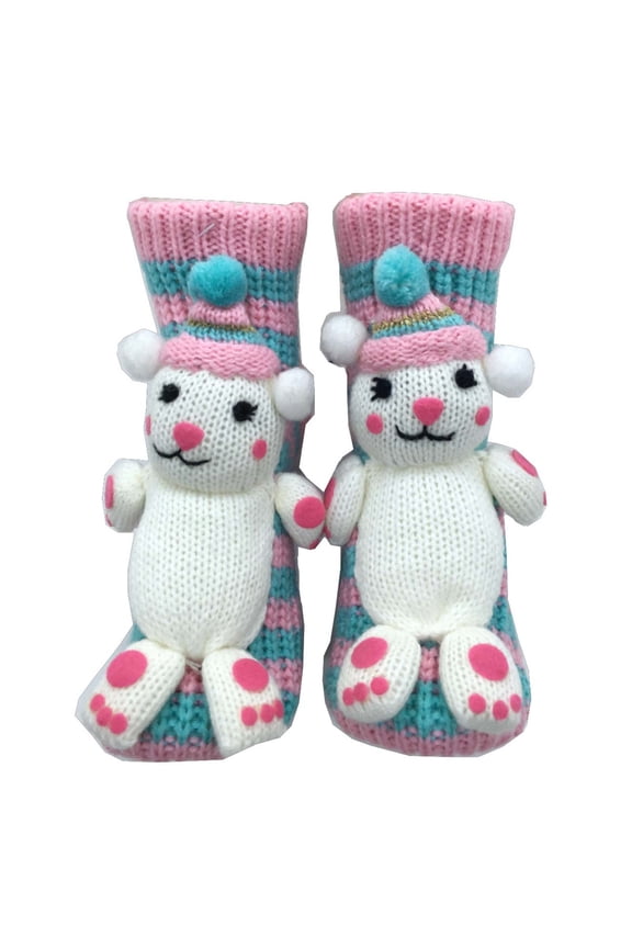 Fuzzy Silly Socks for Women Fluffy Slipper Novelty Fun Socks Cute Cozy Soft Animals Sock Fall Winter Floor