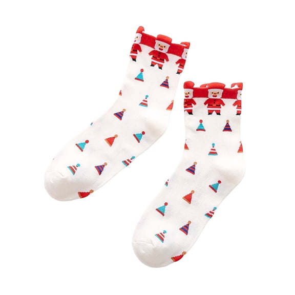 FAWUUDO Girls Kids Toddler Winter Socks Non Slip Fuzzy Thick Thermal Cozy Fluffy Crew Cabin Soft Warm Socks