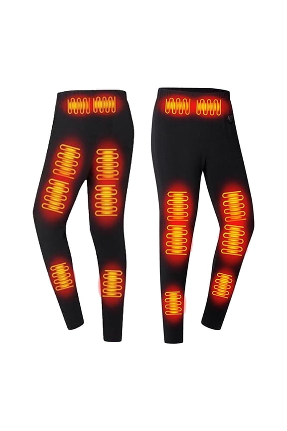 Heated Pants for Women, Electric Thermals Underwear Pant 16 Zones Rechargeable Heated Long Johns for Hunting Skiing