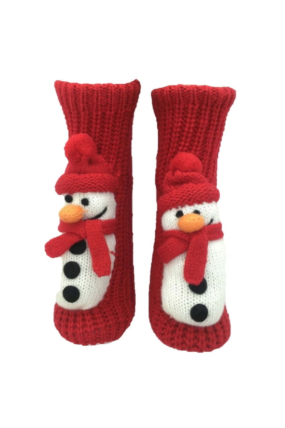 Knit Animals Socks Winter Warm Thick Slipper Socks Novelty Animals Hug Sock Hand Crocheted Adorable Sock Gifts