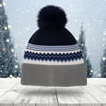 thumbnail image 1 of FAWUUDO Knit Cuffed Beanie for Men/Women, Soft Warm Winter Hat Unisex Stocking Cap Blue, 1 of 4